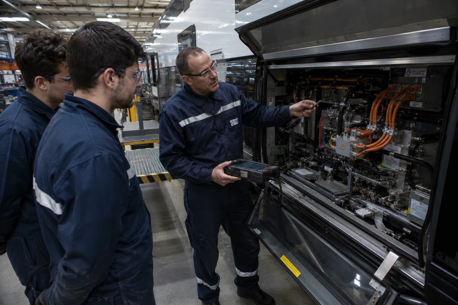 Formation technique FormaSpark menée sur un système ferroviaire