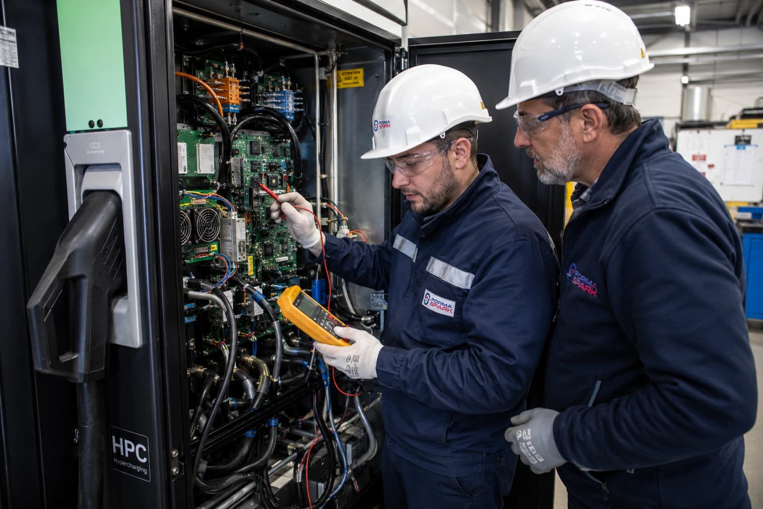 Formation à l'intervention sur une infrastructure de recharge